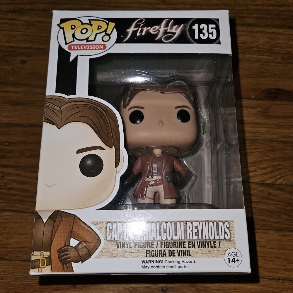 Firefly Captian Malcolm Reynolds Funk Pop Bobble Head